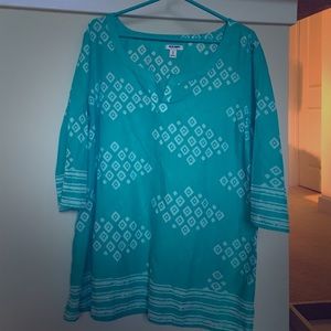 Teal boho top!! 💚💙