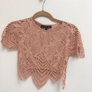 For Love and Lemons Crop Top