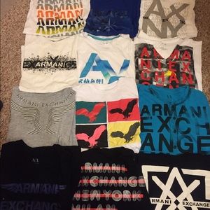 Armani tee shirts