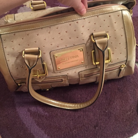 A miss Tina bag in beige