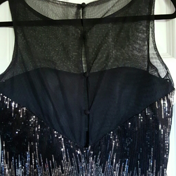 Sexy Black and Silver dress - Picture 2 of 2