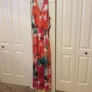 Bisou Bisou floral print maxi dress Worn once 4
