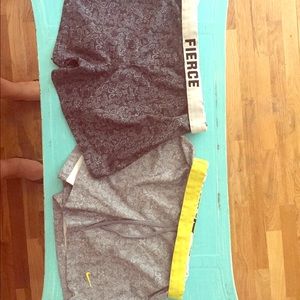 2 pairs of dri-fit Nike shorts.