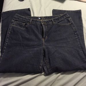 Dark wash jeans