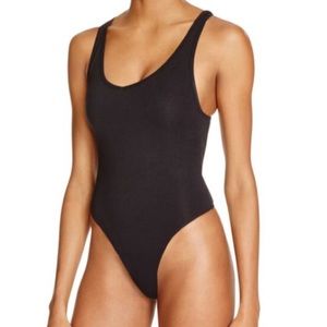 American Apparel Jersey Thong Bodysuit