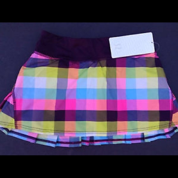 Lulu lemon pace setter skirt