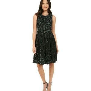 NWT Calvin Klein Black Sleeveless Scuba Dress