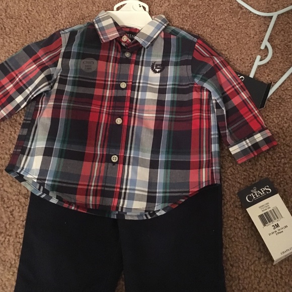 Chaps Button Up Set