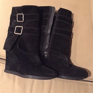 Juicy Couture Black Suede Boots