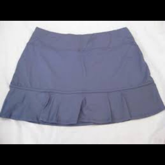 Lija gray tennis skirt