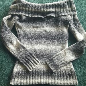 Off the shoulder sweater from WHBM