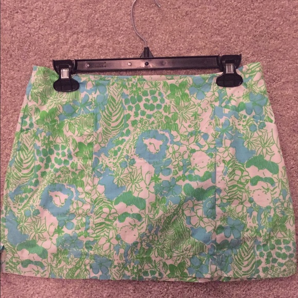 Lilly Pulitzer "It's a Zoo" Skort