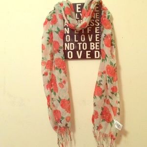 Floral Scarf