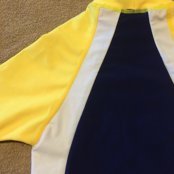 Grumpy Fish Rash Guard Swim Shirt - Picture 4 of 4