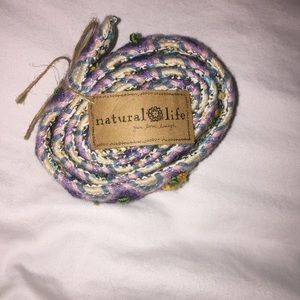 natural life woven belt