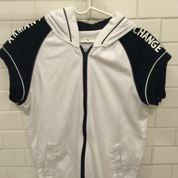 Men's Armani Exchange Short Sleeve Hoodie