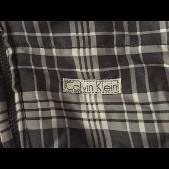 Calvin Klein baby plaid snowsuit bunting - Picture 3 of 4