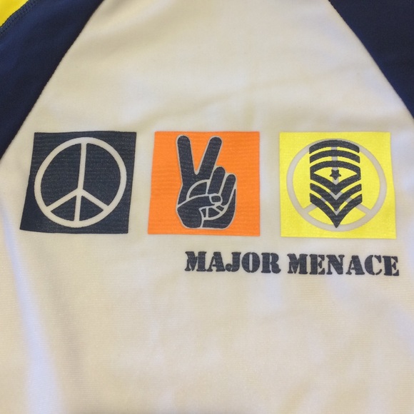 UPF Sun Protection Rash Guard Swim Shirt - Picture 2 of 4