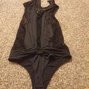 Black leotard