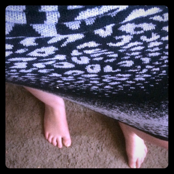 Cheetah print skirt