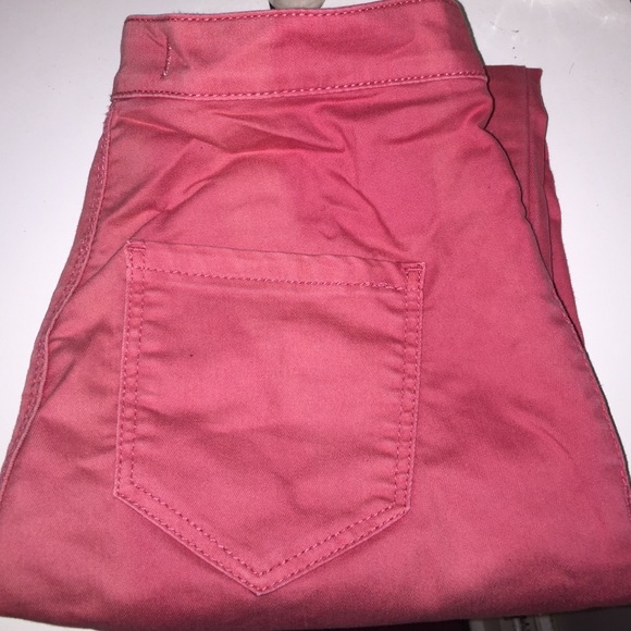High waisted skinny pants
