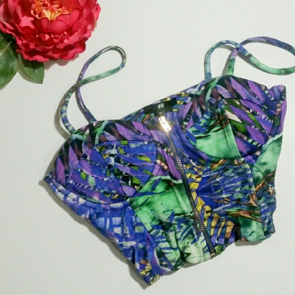 H&M Beyonce Collaboration Corset Top