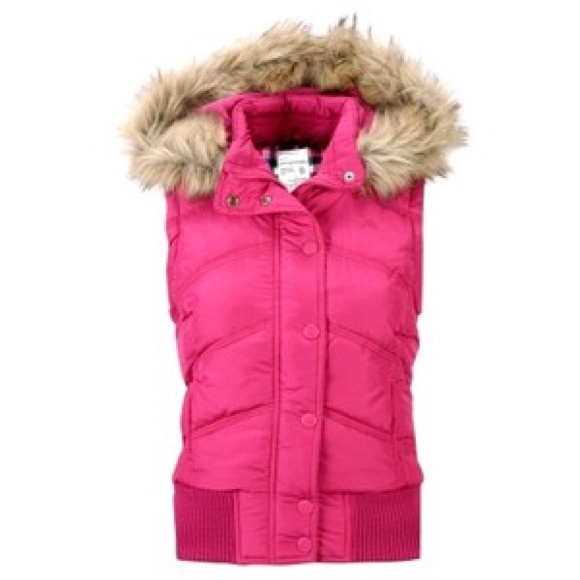 solid puffer vest