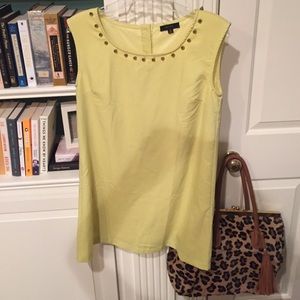 Chartreuse dress