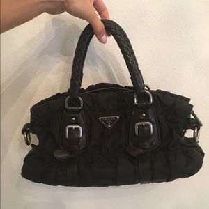 Prada Tessuto/Vela/Nylon Jacquard Bag