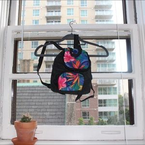 Small tropical backpack