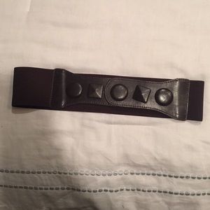 Anthropologie brown leather belt