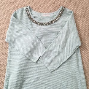 Hinge Jewel Collar Sweater