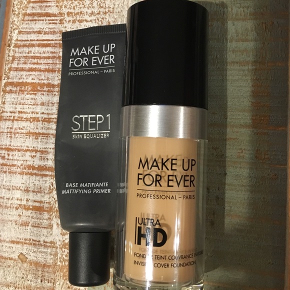 Make up forever foundation and primer