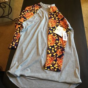 NWT Lularoe Randy! Floral ! Htf