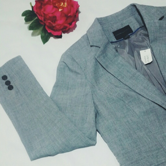 Banana Republic Gray Blazer