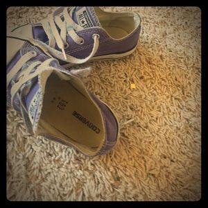Purple converse, toddlers