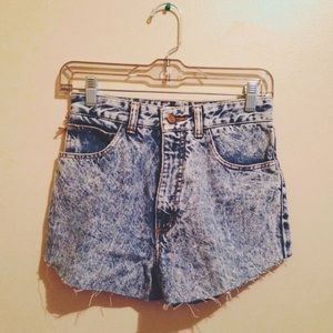 Vintage 80s Customized Denim Shorts
