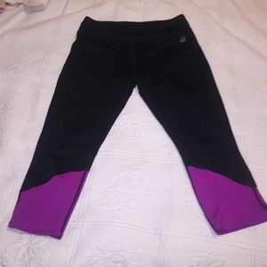 Workout legging capris