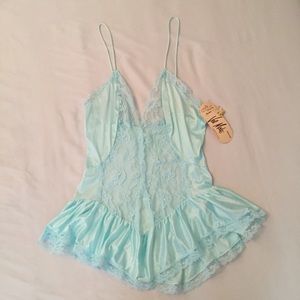 Vintage Baby Blue Lingerie