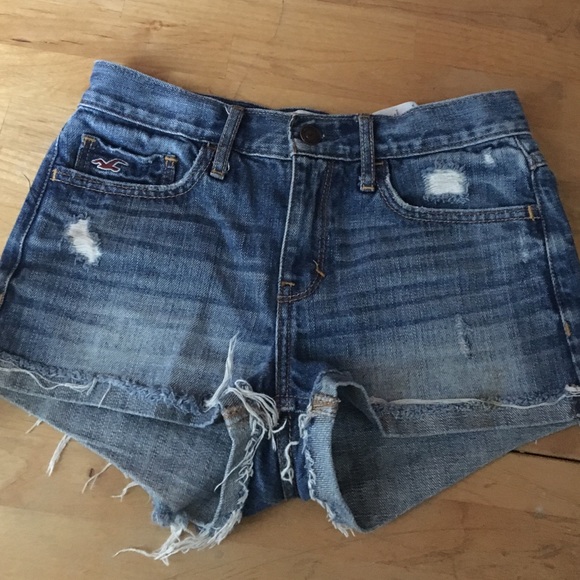 hollister shorts high wasted