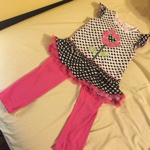 Frilly Flower Top