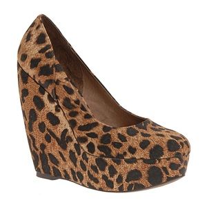 Aldo Forwood Cheetah Wedges