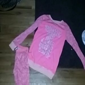 Pajama set.