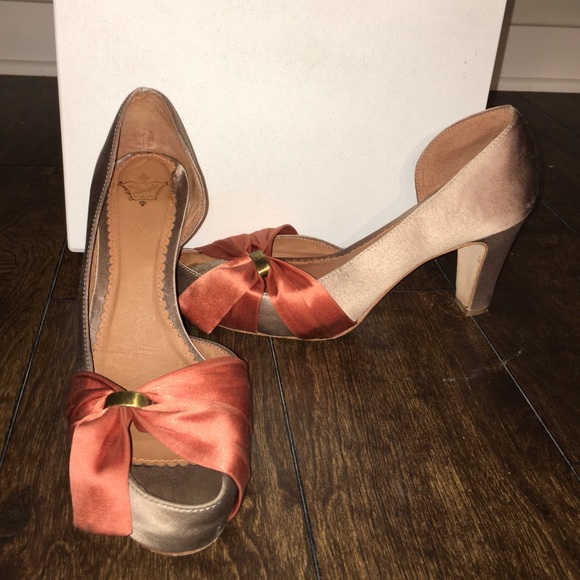 Miss Albright Silk Pumps from Anthropologie - Picture 1 of 4