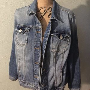 Denim jacket by Ava & Viv size 1X