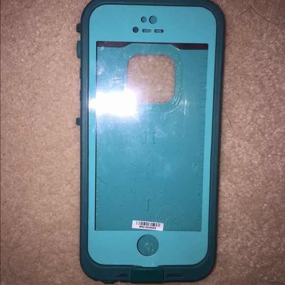 ‼️sold‼️5s turquoise lifeproof case