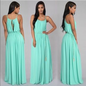 Aquamarine Maxi Dress