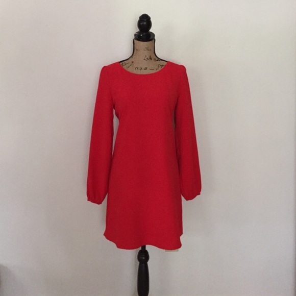 Red dress