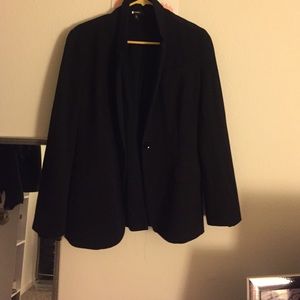Black express blazer