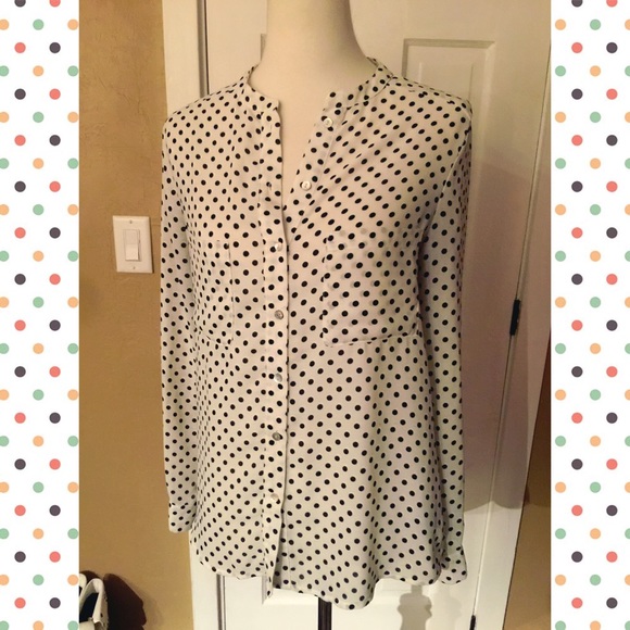 Polka dot open back top PJK Patterson J. Kincaid - Picture 3 of 4